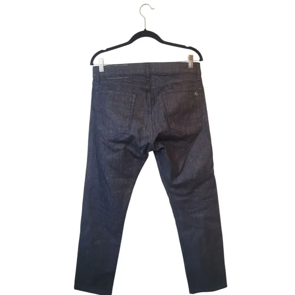 Rag & Bone Tonal Rinse Dark Denim Standard Issue Slim Fit Jeans Men's Size 31